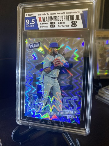 Vladimir Guerrero Jr. 2019 Panini The National RC39 26/40 Explosion 💥 HGA 💎9.5 - Bild 6 von 9