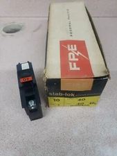 1 -new NA140 -  Federal Pacific Breakers / FPE  Single Pole 40  A , 120 V