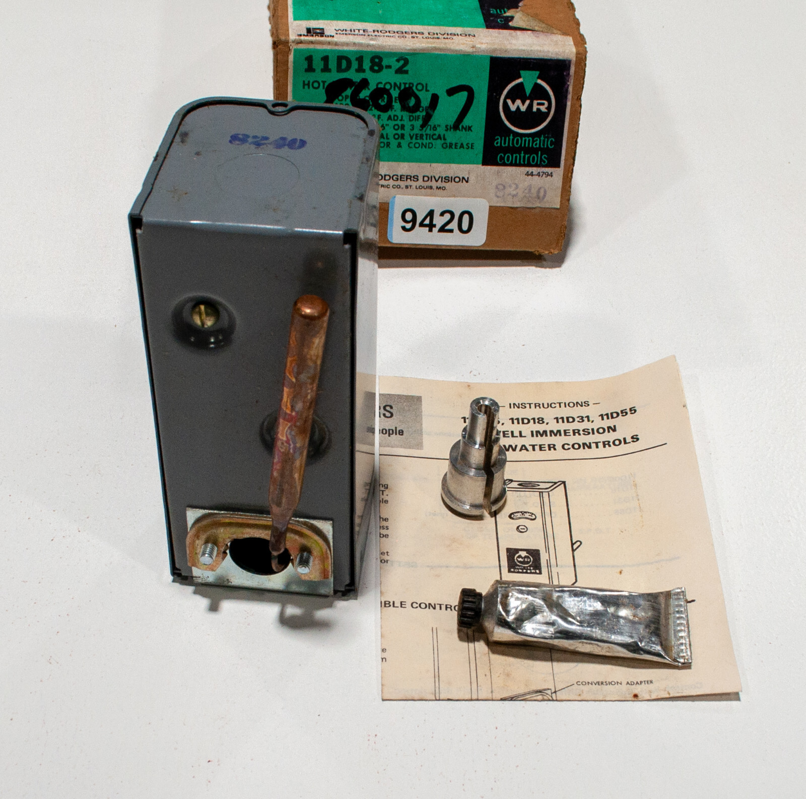 Water Rodgers White Rodgers 11D18-2 Hot Water Control | eBay