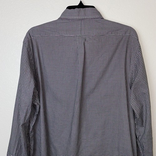 Ralph Lauren Men’s Long Sleeve Button Down Shirt Size XL Green Red - Picture 5 of 7