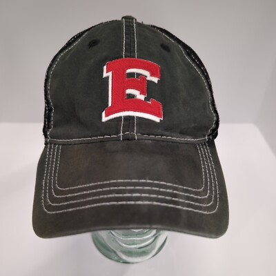 Unknown E Logo Pacific Headwear Adjustable Snapback Hat