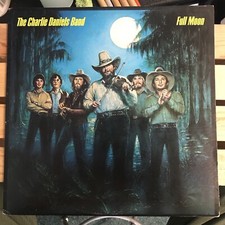 The Charlie Daniels Band Full Moon Lp Legend of Wooley Swamp Vintage NM VINYL