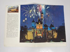 Vintage Union Pacific Disneyland Menu Cover Folder Bus Railroad Railway