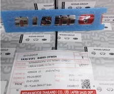 Trunk Nismo Emblem Badge fit Nissan GT-R JDM OEM 84895-3YW0A