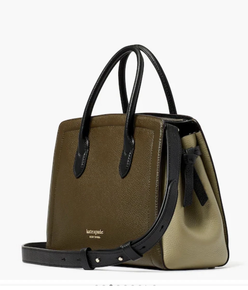 Kate spade pebbled shop leather satchel