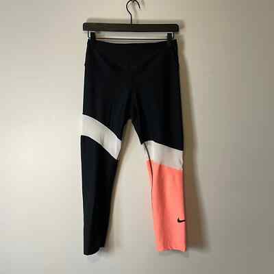 nike leggings colour block