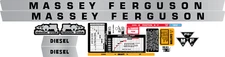 Massey Ferguson 135 Diesel Complete Decal Kit