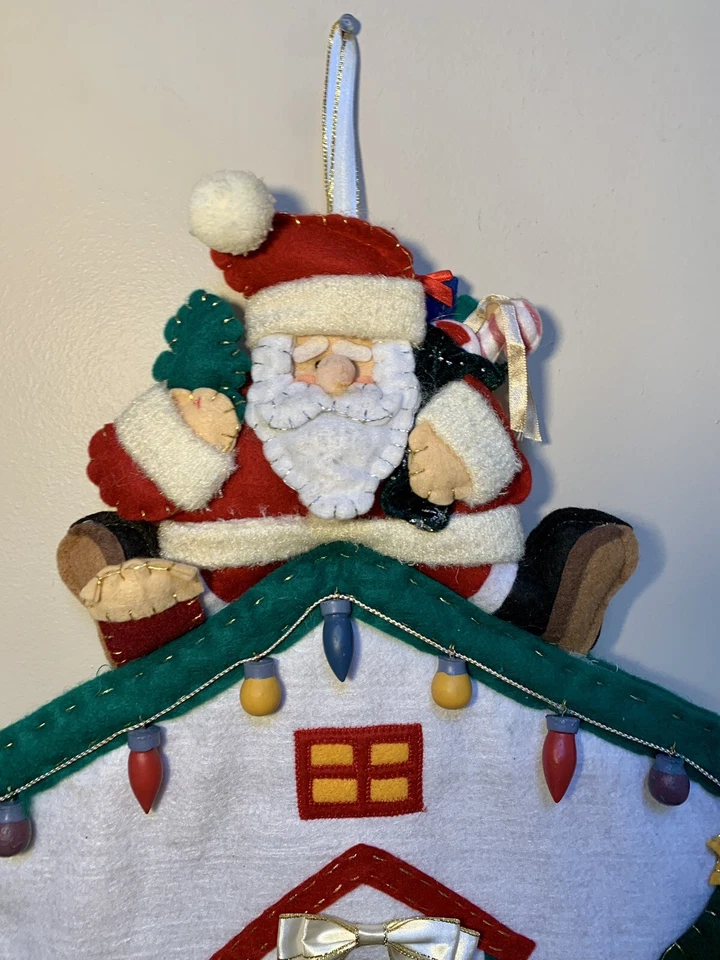 Vintage Creative Designs SANTA IS COMING Christmas Advent Calendar: Countdown - Image 4 of 4