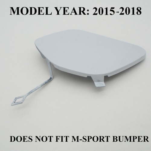 Vorne Stoßstange Tow hook cover towing eye cap für BMW X1 F48 Se 2015-2018 Weiß