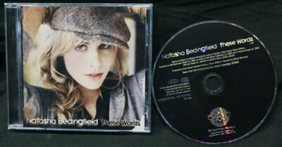 Natasha Bedingfield-These Words-Epic ESK 51645-Vintage 2005 DJ CD Single-JB-Art!