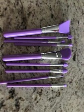 9 Pcs Silicone Makeup Brush Set Applicator For Face Care Eyeliner Eyebrow