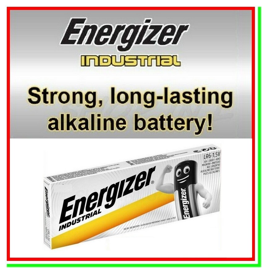 Fornitura Pile Energizer Industrial AA e AAA | Ingrosso Batterie 1.5V