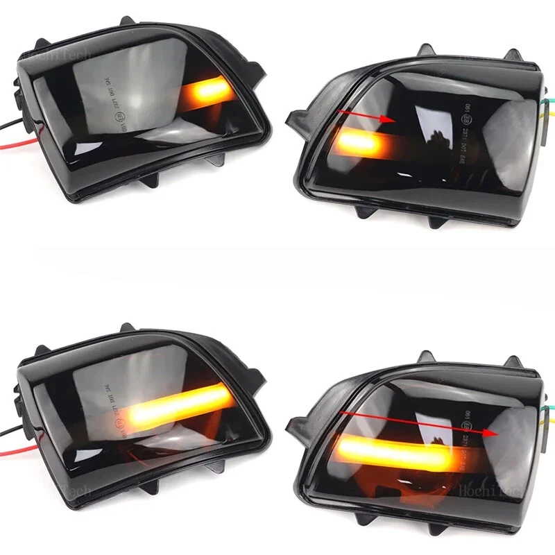 2x LED Side Mirror Lights For Volvo XC90 2007-2014 V70 XC70 pre-facelift 08-2012 - Image 3 of 4