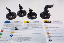 Heroclix: The Batman 029, Catwoman 006, 102, 203 - Dark Knight Rises