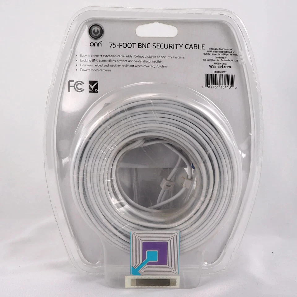 75 Ft BNC Security Cable Onn-NIB - Image 3 of 3