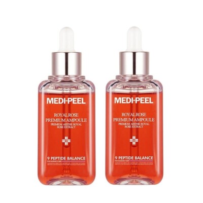 MEDI PEEL Royal Rose Premium Ampoule 100ml x 2ea Anti-wrinkle K-Beauty