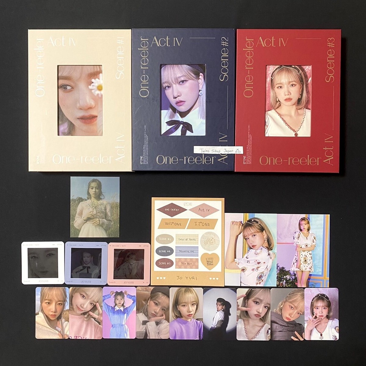iz*one 4th mini album One-reeler Act IV Yuri set Photocard IZONE