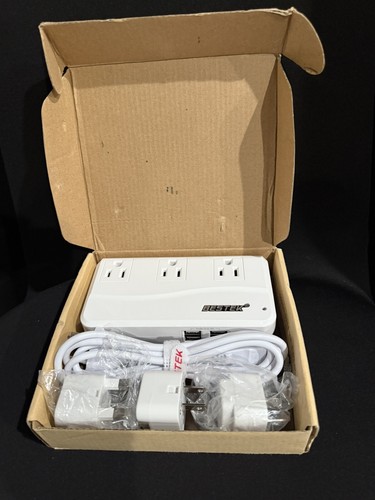Bestek MRJ201GU 200W 4-Port USB Charging Universal Adapter Voltage Converter - Picture 11 of 12