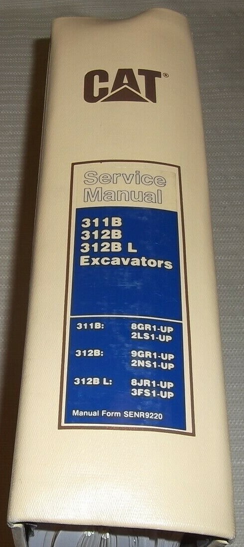Cat 312 B Service Manual Cat 312 B Service Manual