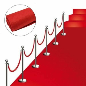 40ft Hollywood Party Vip Red Carpet Floor Runner Prom Birthday