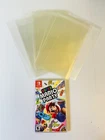 100x Resealable Protective Game Case Sleeves for Nintendo Switch Games Sleeve .