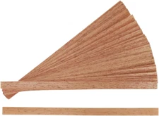 Woho 120 Packs Spanish Cedar Cigar Lighter Cedar Wood Spills Strips Sticks, Ciga