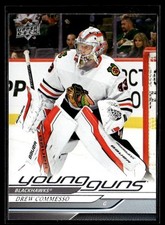 2024-25 Upper Deck Young Guns Drew Commesso Rookie Chicago Blackhawks #488