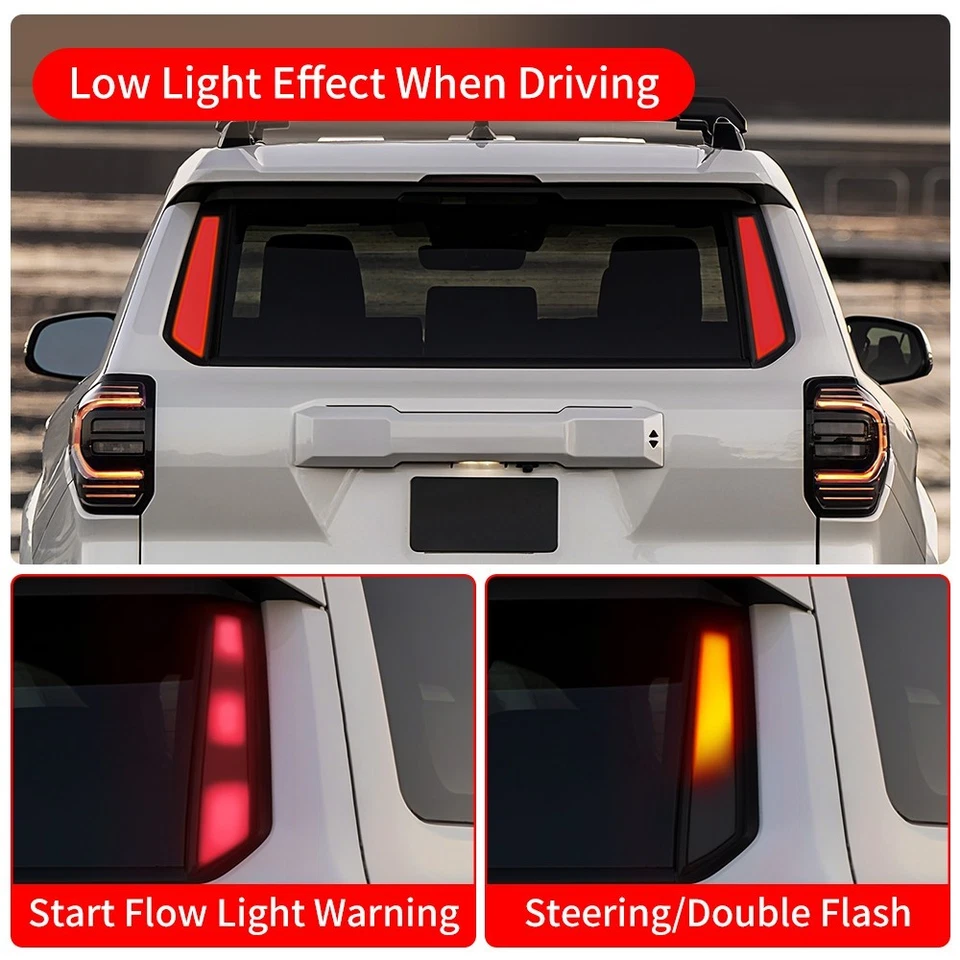 For Toyota 4Runner 2024 2025 2026 N500 Tailgate Car Lights Upgrade Accessories - Image 2 of 4