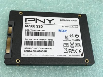 PNY CS900 SSD7CS900-240-RB 240GB 2.5 in SATA III SSD Solid State Drive - HD302A