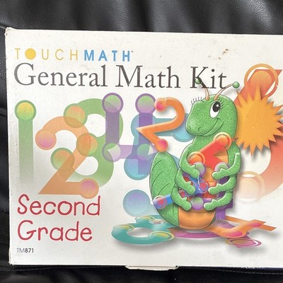 TouchMath General Math Kit Second Grade TM871 Guide with Answer Key Age 4-7