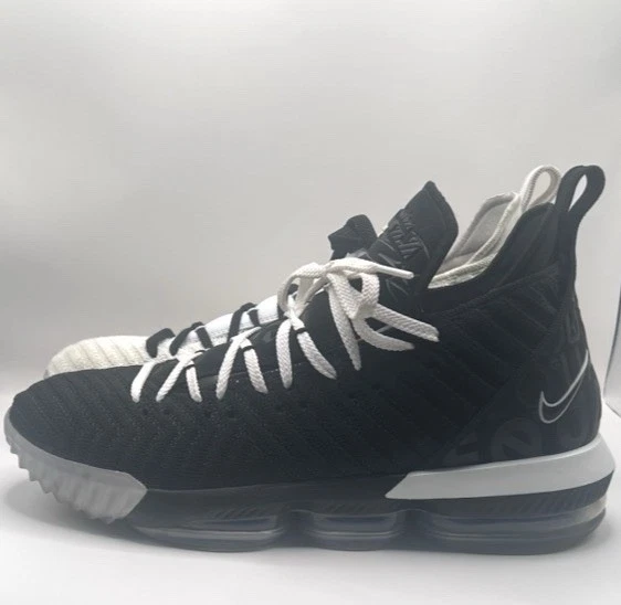 Preços baixos em Nike LeBron 16 Equality - Black White | eBay