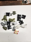 Vintage 1960s G.I. Joe Accessories Lot - Binoculars, Canteens, Holders