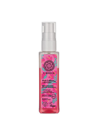 Natura Siberica Pink Calluna Face Wash Vitamin C Brightening Foam Cleanser 150ml
