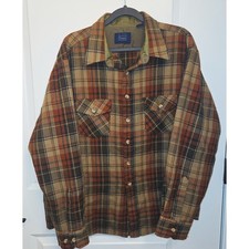 Vintage Sears Men's XL Flannel Button-Up