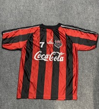 Vintage Liga Deportiva Alajuelense Jersey Rolando Fonseca CocaCola READ Football