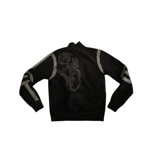 NIKE EMBROIDERED GRAPHIC TRACK JACKET YOUTH SIZE LARGE 12-14 BLACK ...