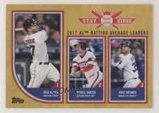 2018 Big League Stat Kings Trio Gold Eric Hosmer Avisail Garcia Jose Altuve 2u3