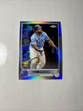 2022 Topps Chrome Refractor Silver #161 Randy Arozarena Tampa Bay Rays Star