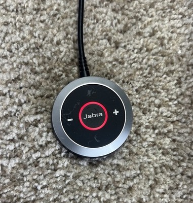 Jabra Evolve Link ENC010 3.5mm Aux to USB Adapter Headphone Control Unit Genuine