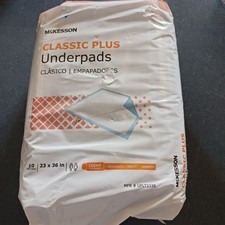 150 McKesson UPLT 2336 Classic Plus Light Absorbency Disposable Underpads 23x36