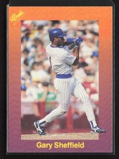 1989 Classic #101 Gary Sheffield Milwaukee Brewers