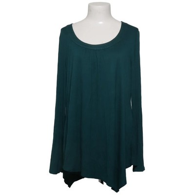 Cupio, Langarmshirt, Größe: XL, Grün, Elasthan/Viskose, Einfarbig, Damen #nD0