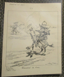 Albert T Reid NEW Oklahoma is at War with Gov Henry Johnston 1928