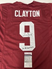 Mark Clayton Autographed Oklahoma Sooners Jersey JSA Authenticated J45