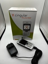 Vintage Sony Ericsson T237 Cell Phone Cingular Wireless W/ Box Paperwork