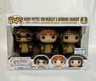Funko POP! Harry Potter Ron Weasley Hermione Granger 3 Pack Barnes Noble NEW NIB
