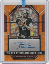 2023 Panini Contenders Draft Picks Tanner Morgan Orange auto RC - 2/5