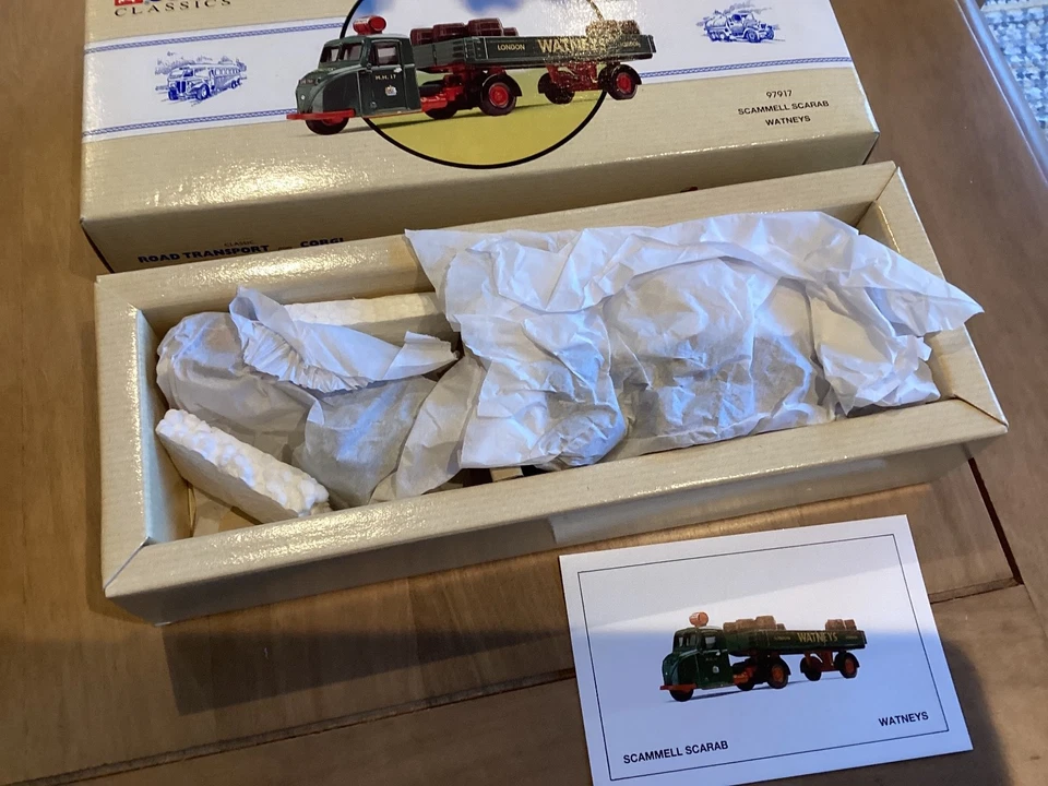 CORGI CLASSICS 1:50 SCAMMELL SCARAB - WATNEYS BREWERY 97917 - Image 2 of 4