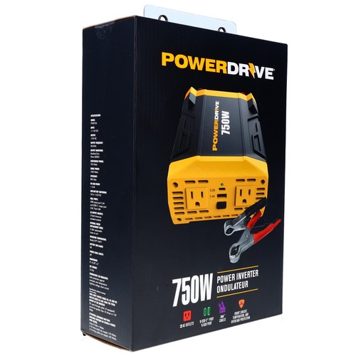 Powerdrive PWD750 750 Watt Power Inverter - Picture 3 of 5