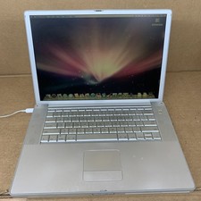 PowerBook 15" 1.25GHz PowerPC G4 512MB RAM 80GB HDD MacOS Leopard